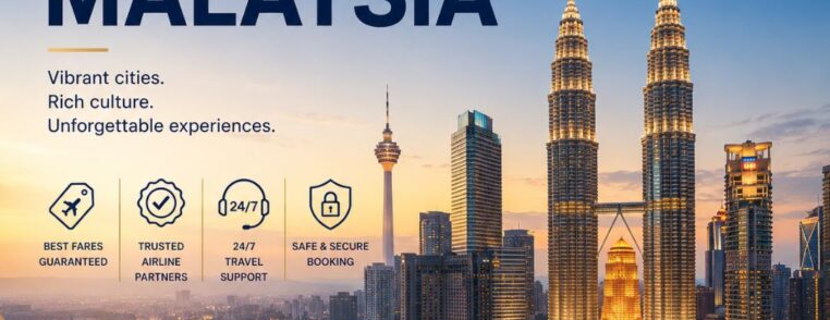 fly to malaysia with go nexo holidays-best air ticketing agency in hyderabad